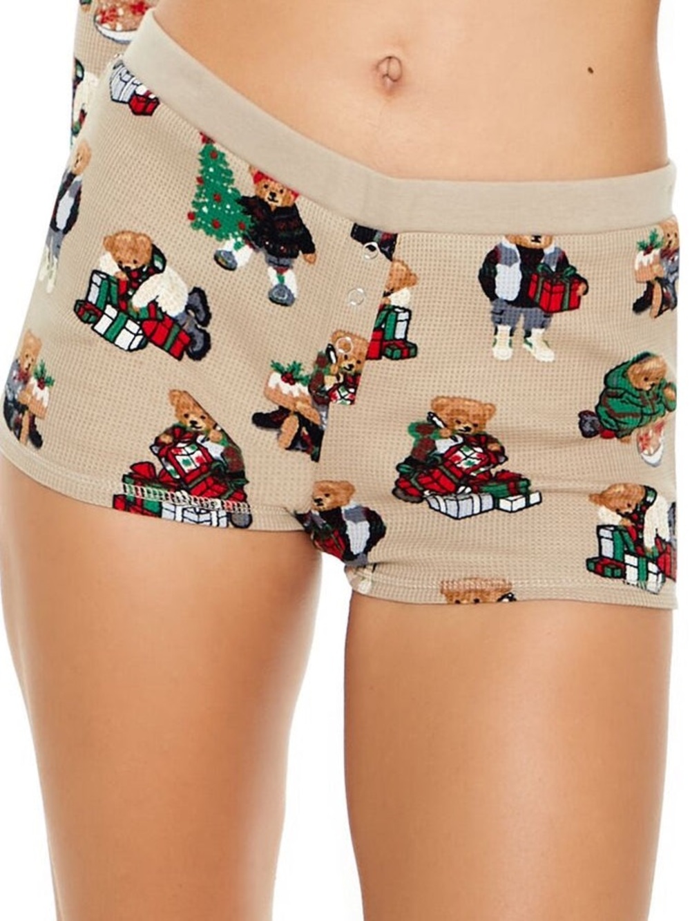 NWOT Forever 21 TEDDY BEAR PAJAMA SHORTS size medium